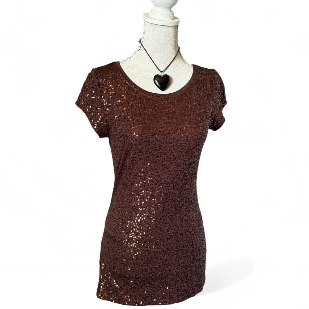 Dark Fairy Sequin Top Whimsygoth Romantic Shimmer